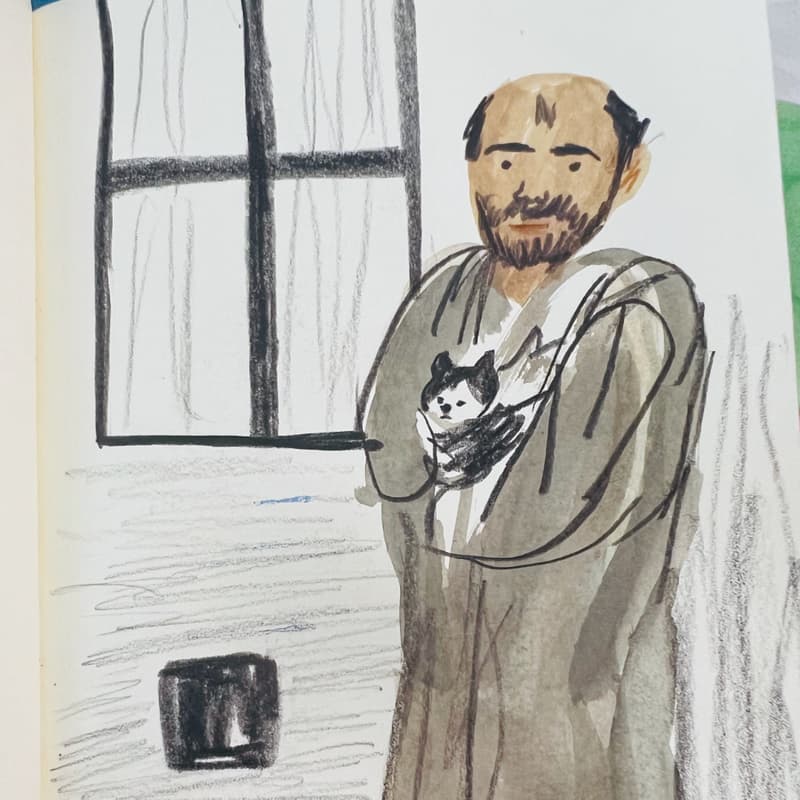 Cover Image for Artists & Their Cats Drawing Session