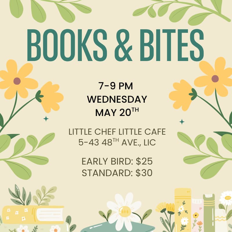 Cover Image for Books & Bites @ Little Chef Little Cafe