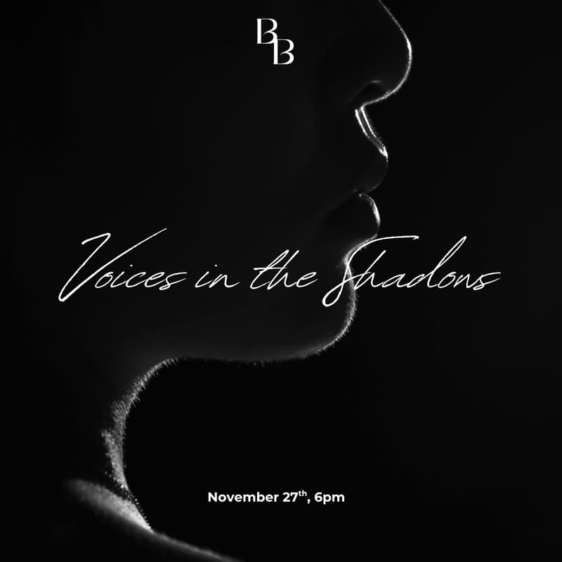 Cover Image for Books & Booze: Voices in the Shadows
