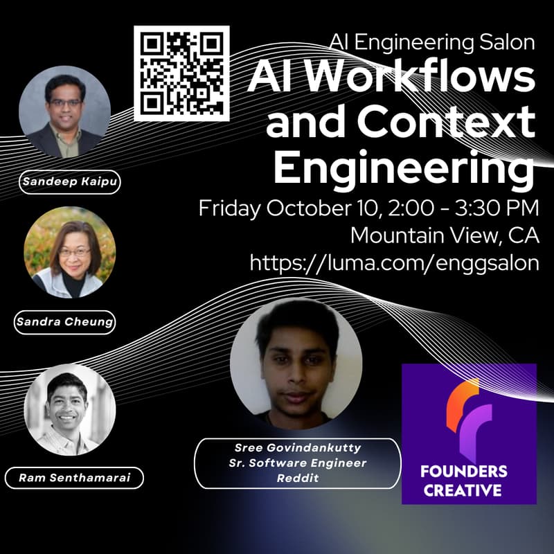 Cover Image for AI Engineering Salon - AI Workflows and Context Engineering