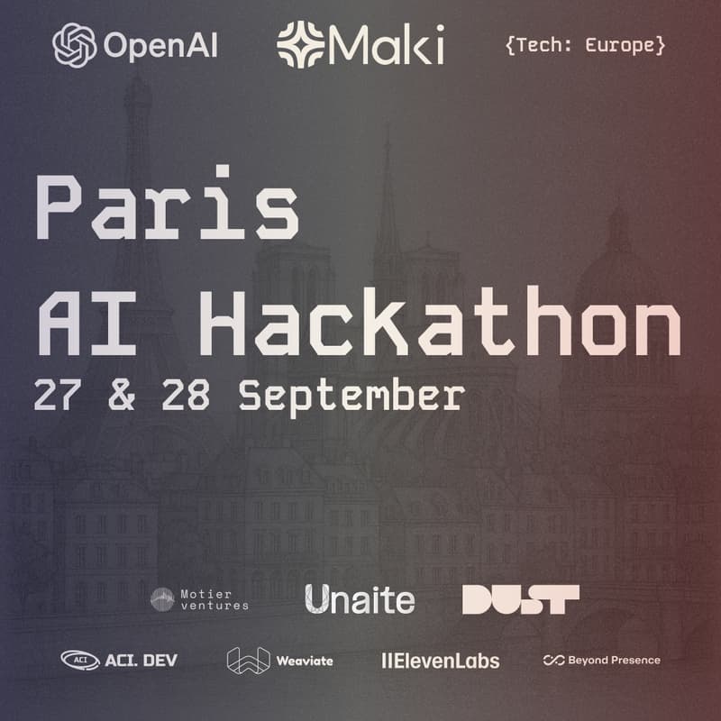 Cover Image for {Tech: Europe} Paris AI Hackathon