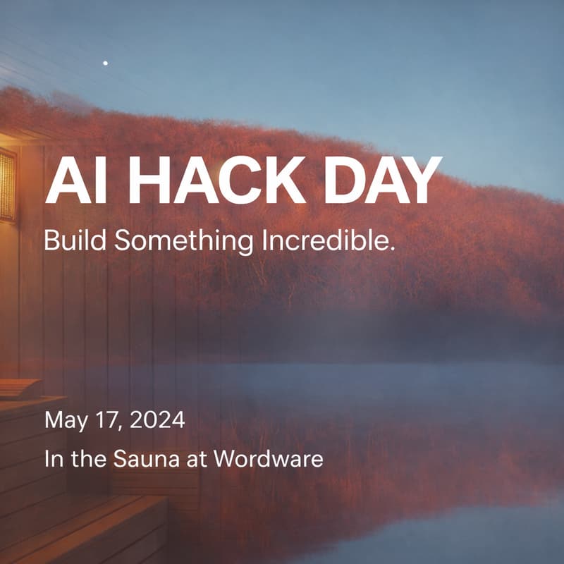 Cover Image for AI Hack Day at Wordware
