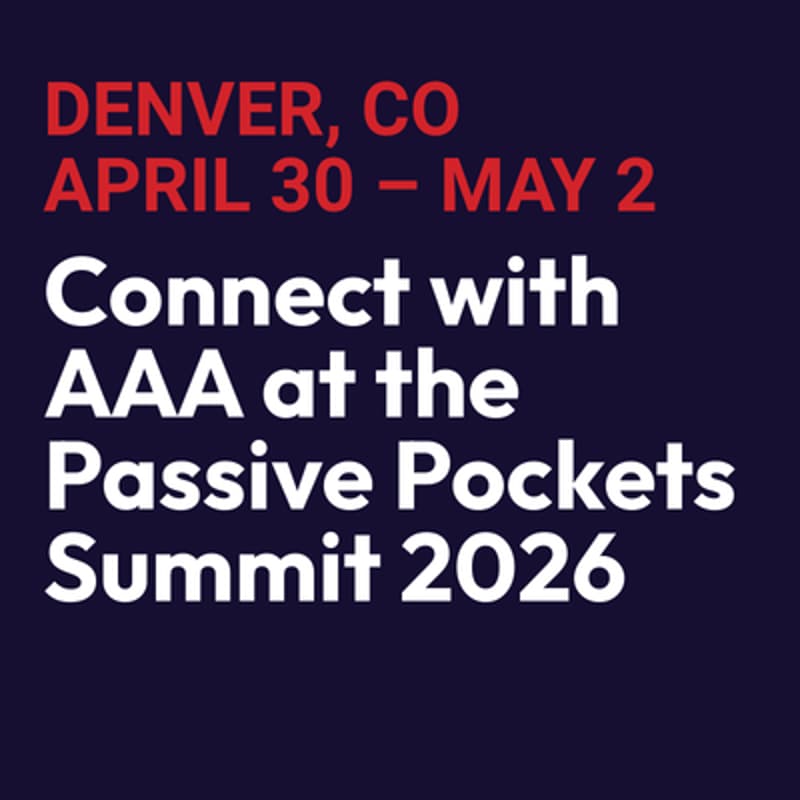 Cover Image for Join AAA Storage at the PassivePockets Summit in Denver, CO