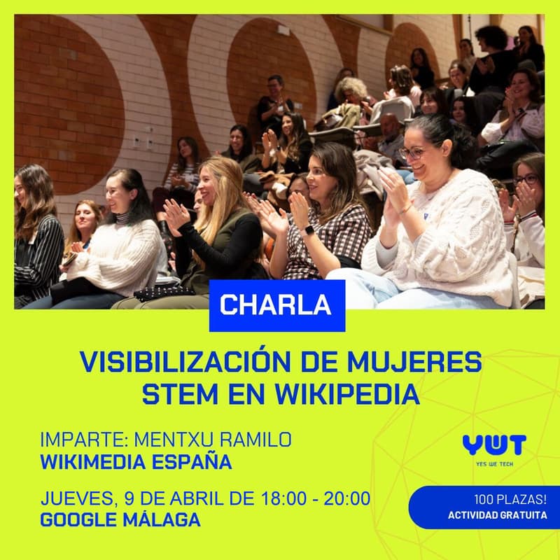 Cover Image for Charla: Mujeres STEM en Wikipedia