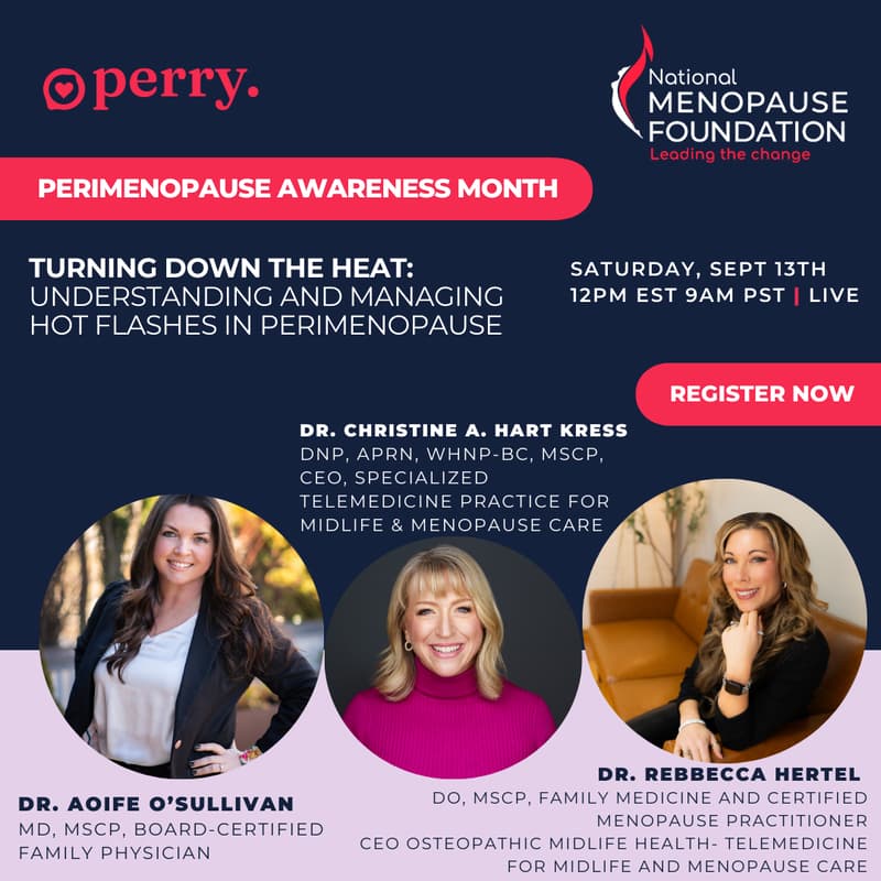 Cover Image for Turning Down the Heat: Understanding and Managing Hot Flashes in Perimenopause