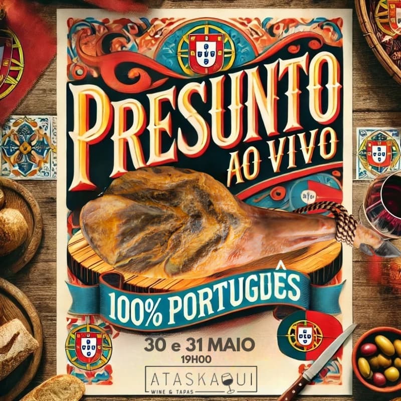 Imagem de capa para Presunto ao Vivo 100% Português