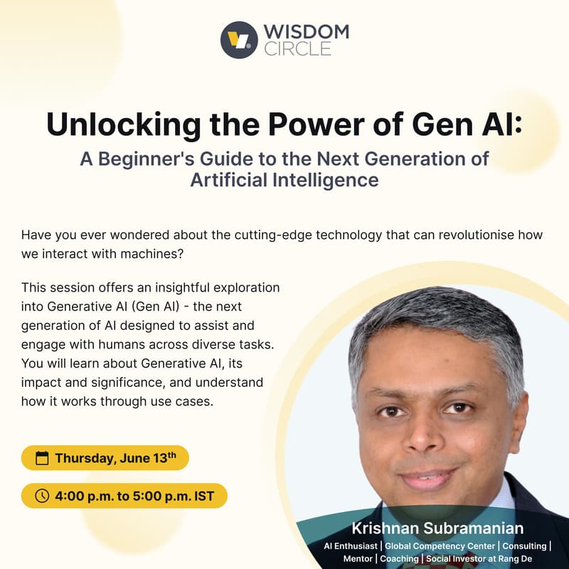 Cover Image for Unlocking the Power of Gen AI: A Beginner's Guide to the Next Generation of Artificial Intelligence