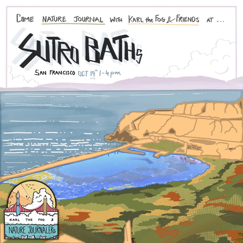 Cover Image for Nature Journaling @Sutro Baths, San Francisco