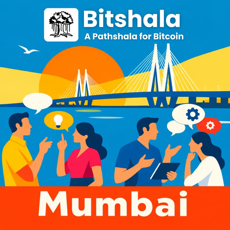 Cover Image for Bitcoin Transactions and Bitcoin Blocks | Khar, Mumbai | Saturday, 25th Apr 2026 | 5:00 PM - 7:00 PM