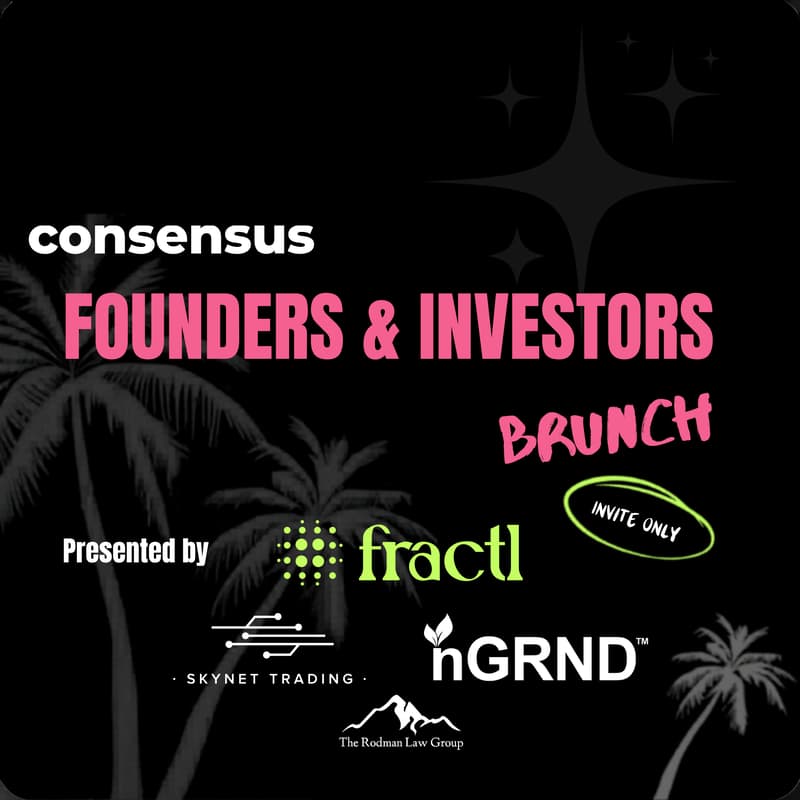Cover Image for Consensus Miami Founders & Investors Brunch ✨ (invite only)