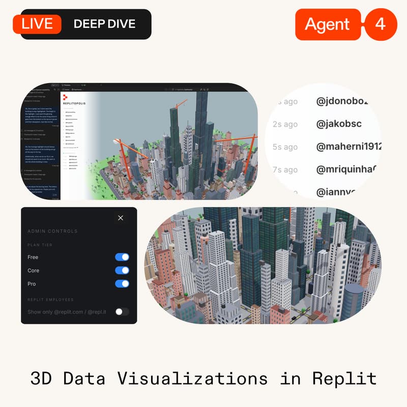 Cover Image for Let's Build Interactive 3D Data Visualizations in Replit