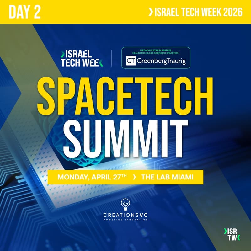 Cover Image for SpaceTech Summit at Israel Tech Week Miami 2026