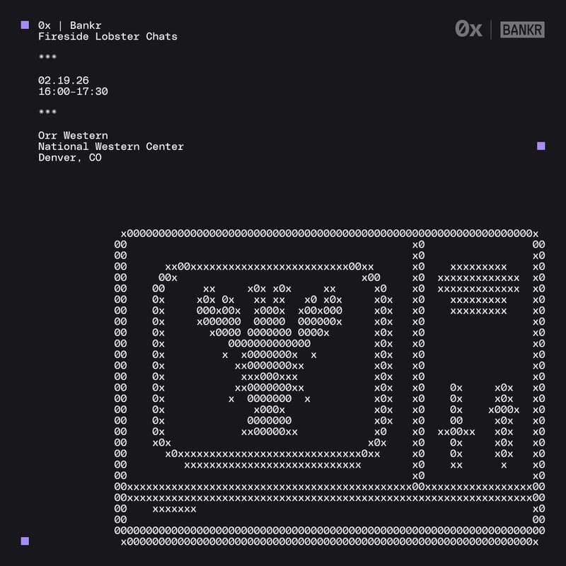 Cover Image for Fireside Lobster Chats - 0x & Bankr