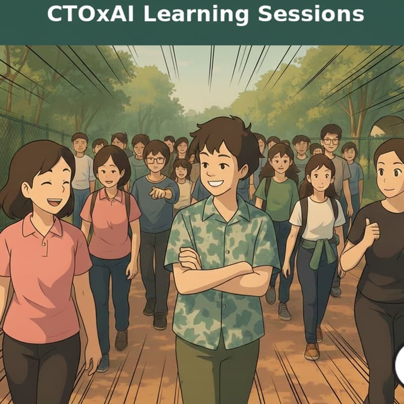 Cover Image for CTOxAI Learning Session #01 by Anuj Kumar