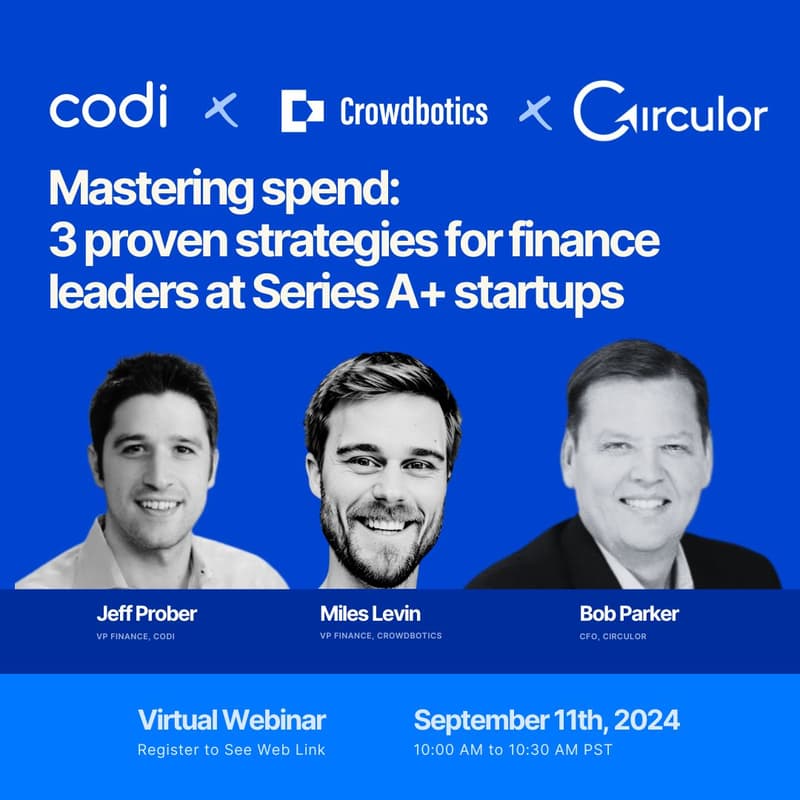 Cover Image for Mastering Spend: 3 Proven Strategies for Finance Leaders at Series A+ Startups