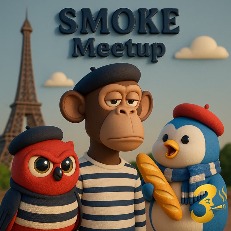 Cover Image for NFT Paris Day ONE | Pre Lunch Crypto Smoke Session 💨