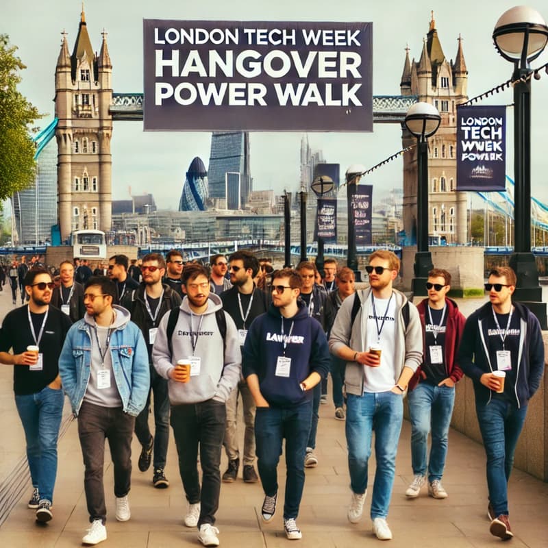 Cover Image for Special London Tech Week Hangover AI Founders and Funders Power Walk (Free Walk)