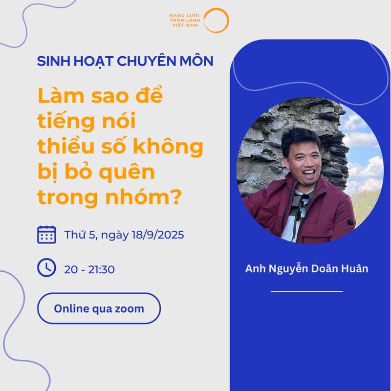 Cover Image for Làm sao để tiếng nói thiểu số không bị bỏ quên trong nhóm?