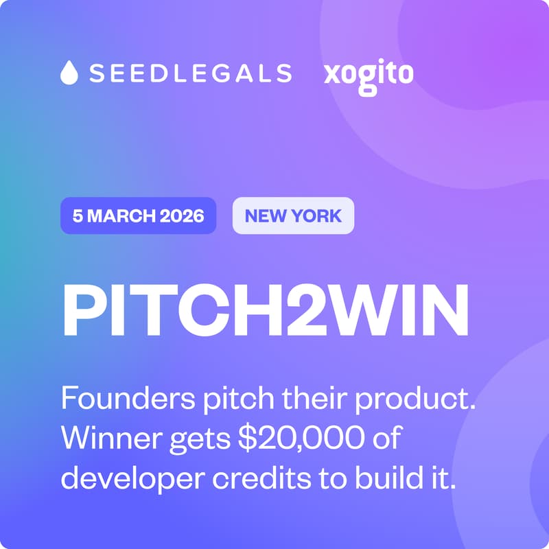 Cover Image for Pitch2Win: Wow the judges, win $20,000 in Xogito credits to build your app