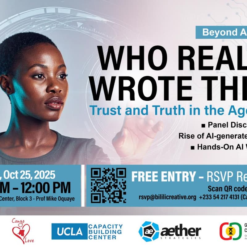 Cover Image for WHO REALLY WROTE THIS? Trust and Truth in the Age of AI