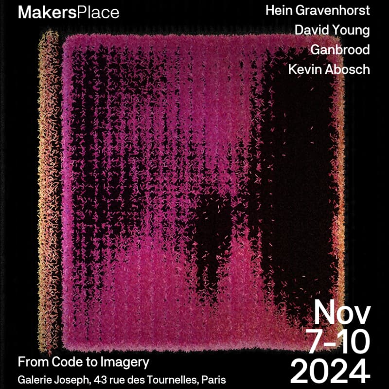 Cover Image for Private Collector Tour w/ artists - "From Code to Imagery" - co-hosted by 100 collectors & MakersPlace
