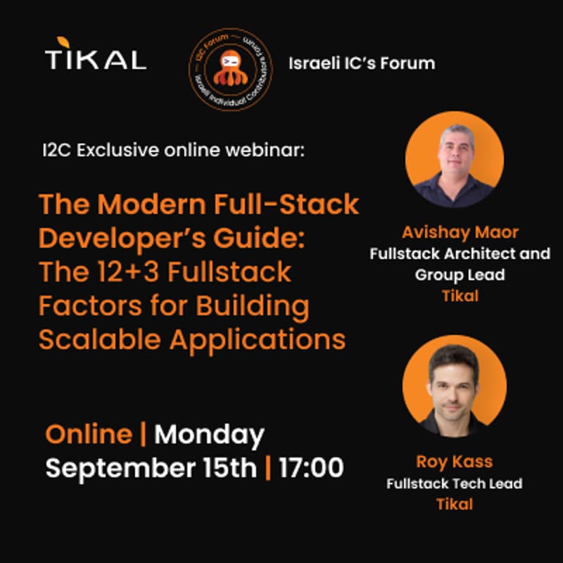 Cover Image for I2C Forum: The Modern Full-Stack Developer's Guide: A 12-Factor Approach to Building Scalable Applications