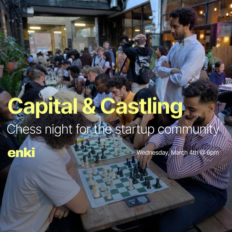 Cover Image for Capital & Castling: Chess Night for the Startup Community