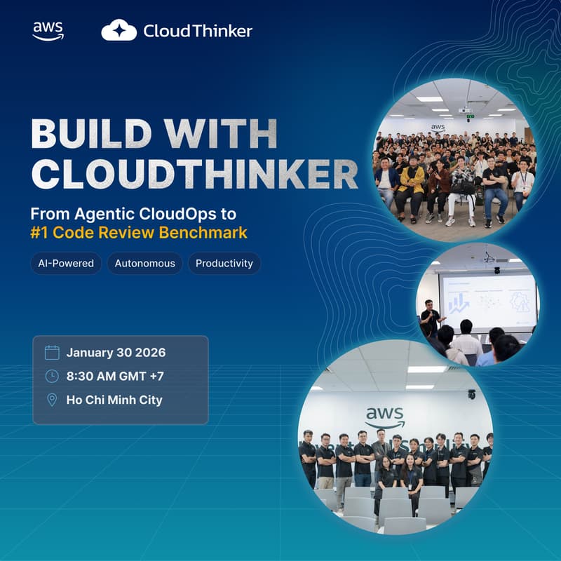 Cover Image for Build with CloudThinker: From Agentic CloudOps to #1 Code Review Benchmark