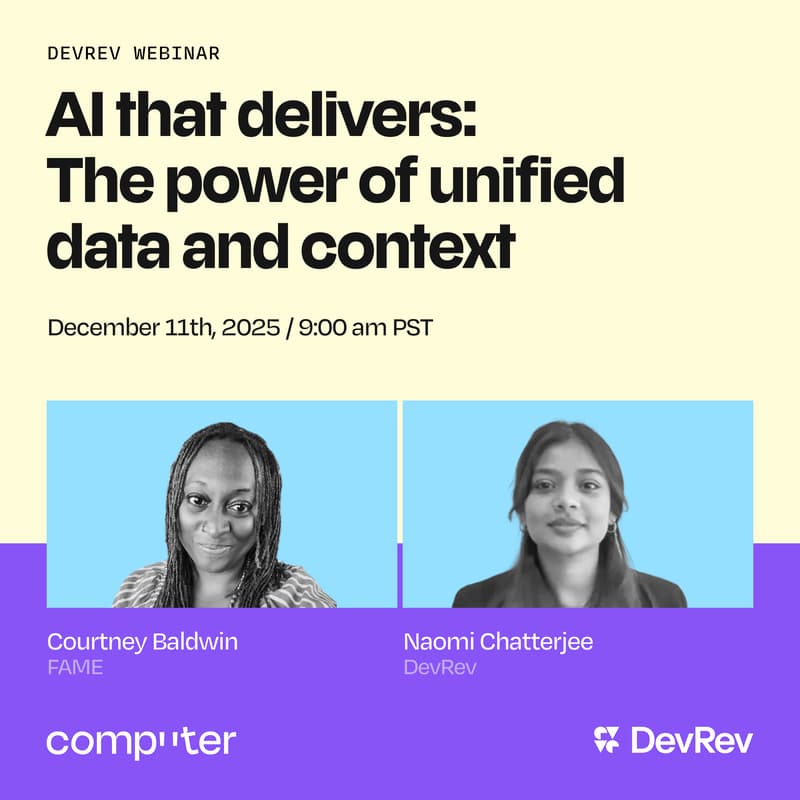 Cover Image for AI that delivers: The power of unified data and context