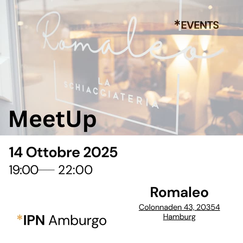 Cover Image for IPN MeetUp - Amburgo