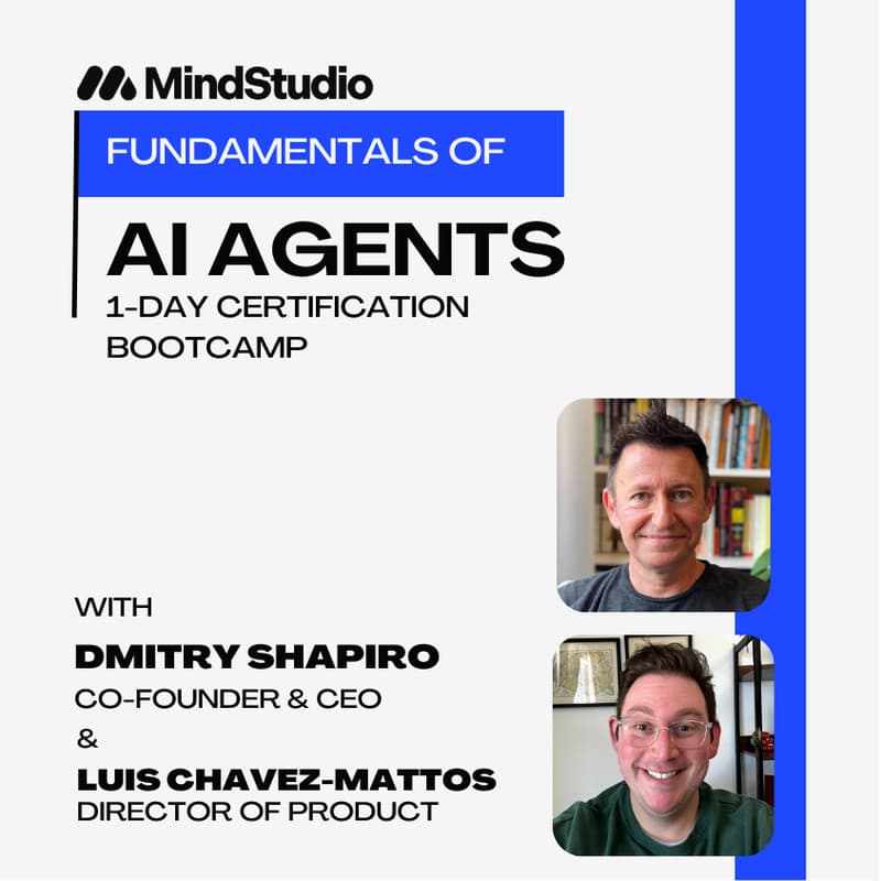 Cover Image for AI Agents Fundamentals 1-Day Bootcamp & L1 Certification