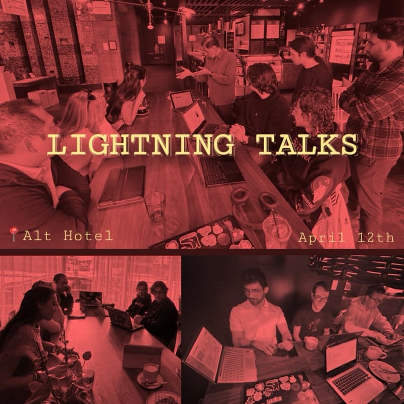 Cover Image for Lightning Talks (Before Builder Sundays)