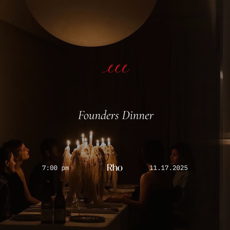 Cover Image for Founders Dinner