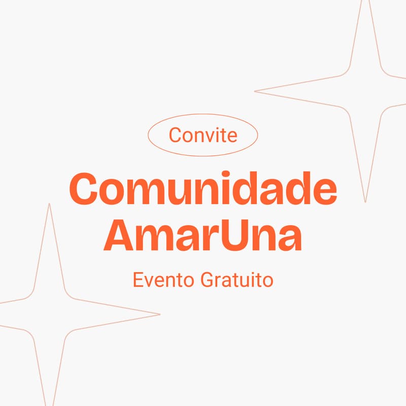 Cover Image for Evento presencial Comunidade AmarUna