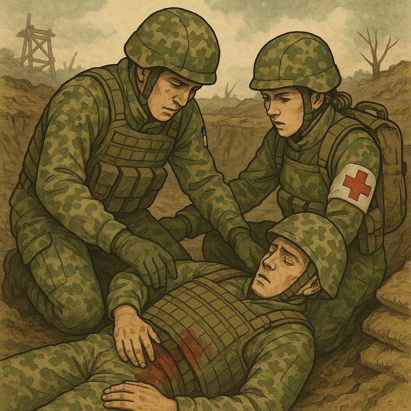 Cover Image for Film Screening: "Can You Hear Me? The Invisible Battles of Ukrainian Military Medics"