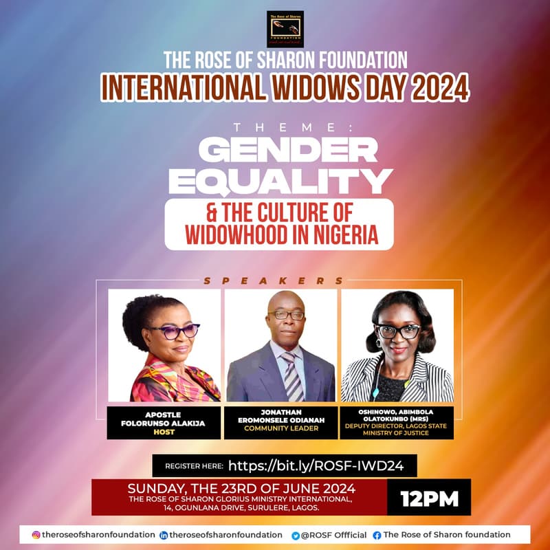 Cover Image for International Widows Day 2024