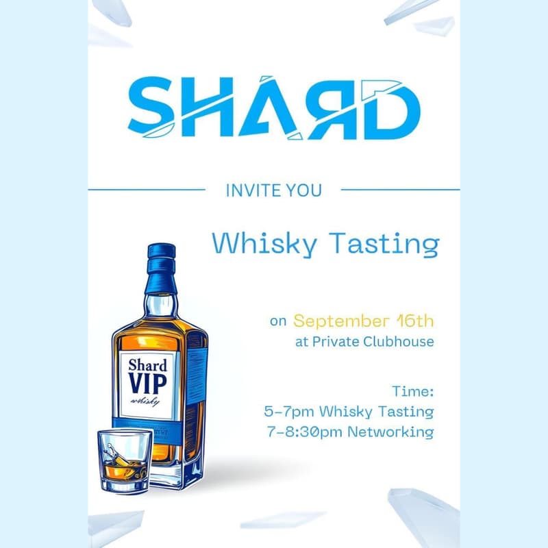 Cover Image for SHARD VIP Whisky Tasting | Token2049