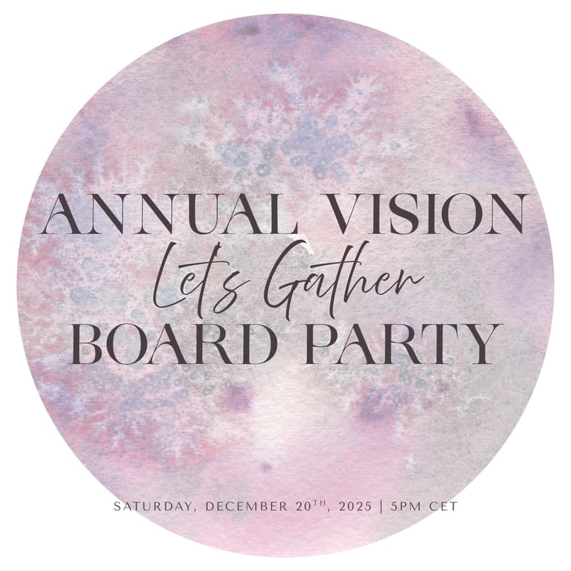 Cover Image for Annual New Moon Vision Board Party