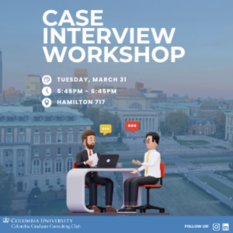 Cover Image for Case Interview Workshop (In-Person)