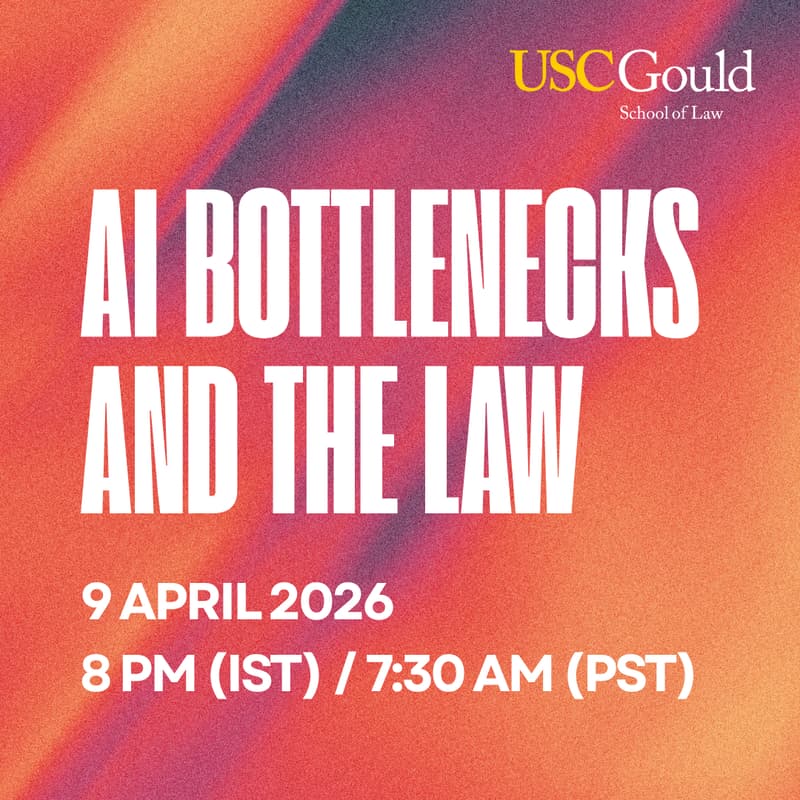 Cover Image for USC Gould's AI Workshop: AI Bottlenecks and the Law