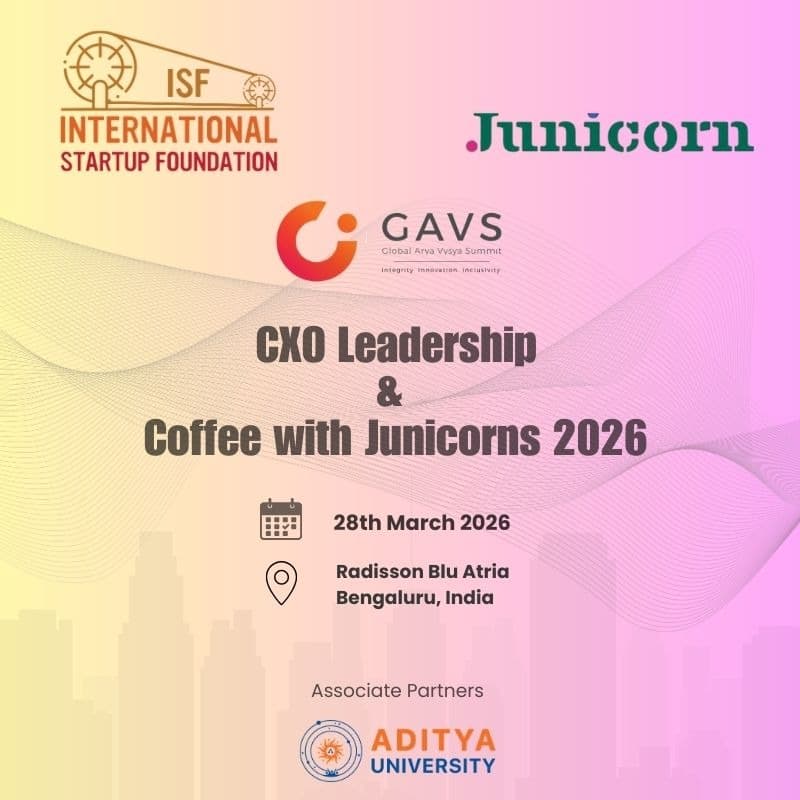 Cover Image for CXO Leadership & Coffee with Junicorns 2026