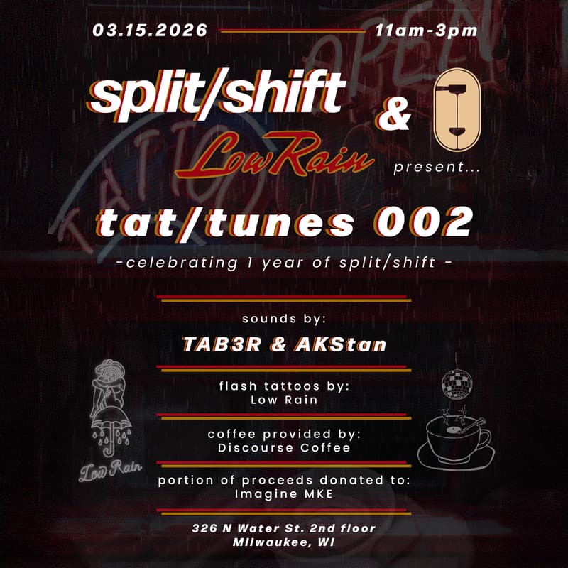 Cover Image for split/shift presents: tat/tunes 002