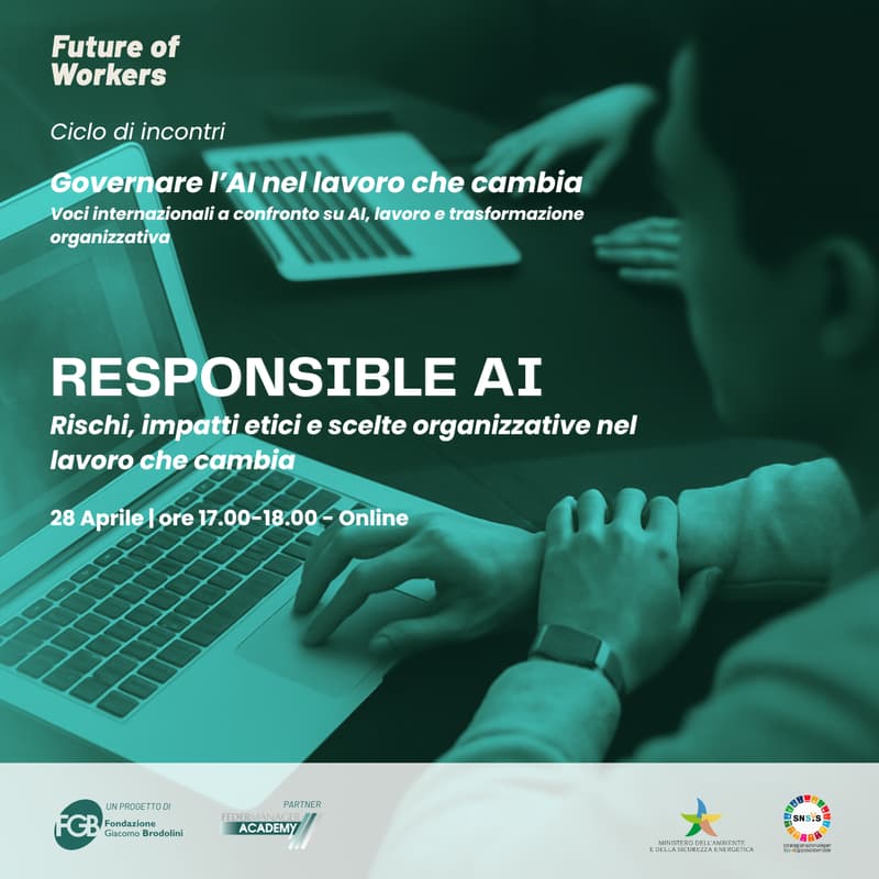 Cover Image for Responsible AI: rischi, impatti etici e scelte organizzative nel lavoro che cambia