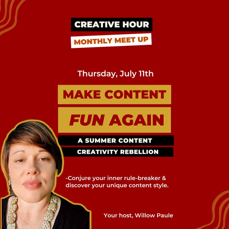 Cover Image for Make Content Fun Again - A Summer Content Creativity Rebellion