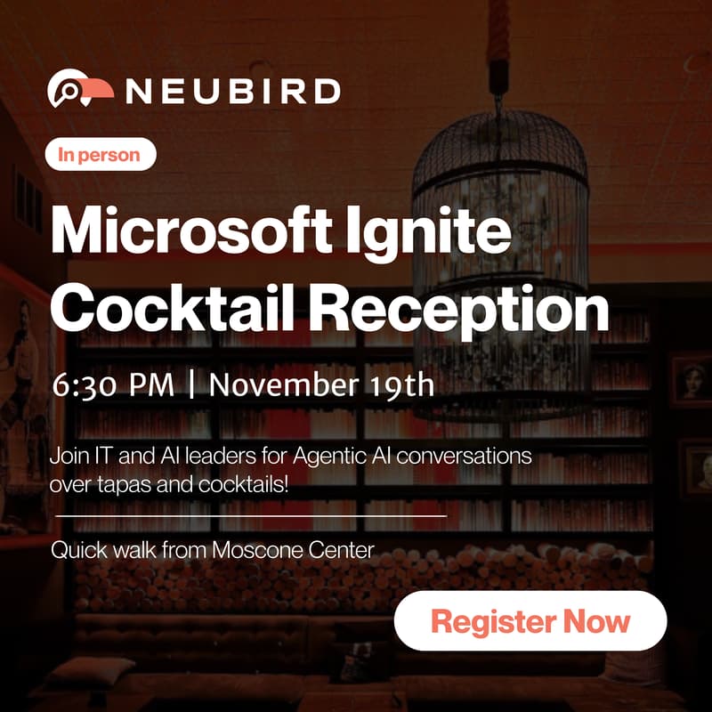 Cover Image for Microsoft Ignite Cocktail Reception