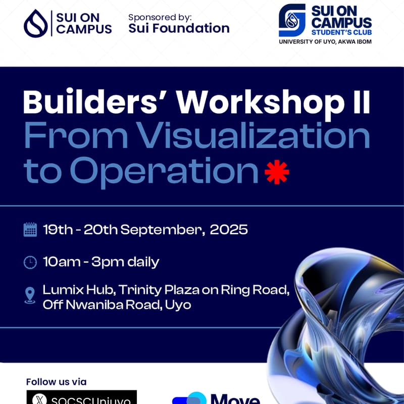 Cover Image for SOCSC Uniuyo Builders Workshop II
