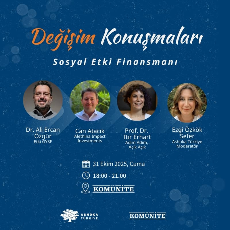 Cover Image for Değişim Konuşmaları - Sosyal Etki Finansmanı
