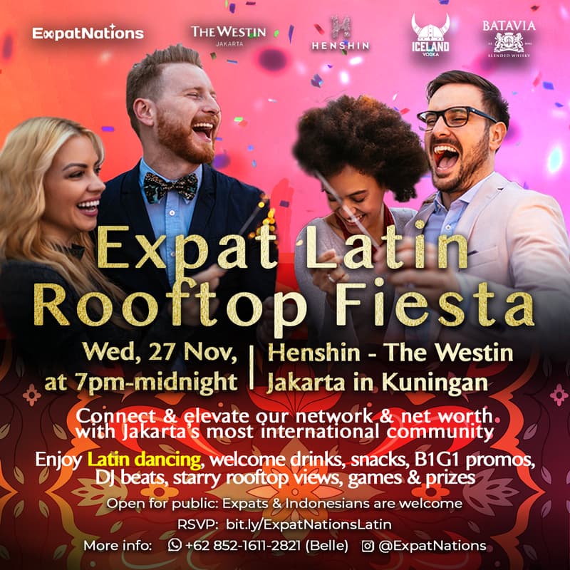 Cover Image for Expat Latin Rooftop Fiesta