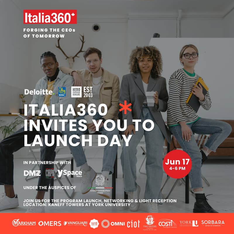 Cover Image for Italia360 Launch Day