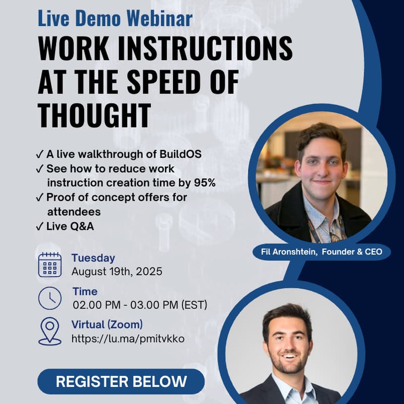 Cover Image for Dirac BuildOS Live Demo Webinar